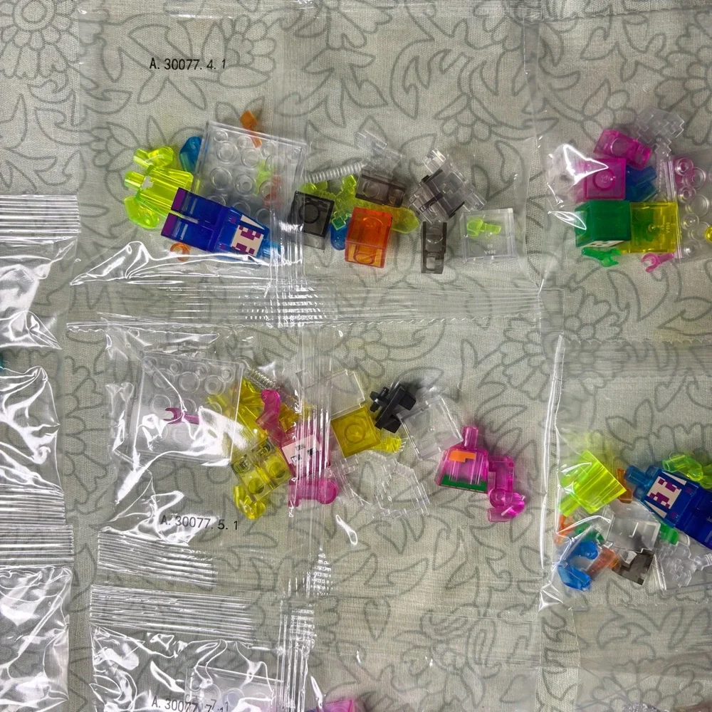 Minecraft mini Lego Bulk Lot off brand 5 packets gamer creeper Gift Idea New